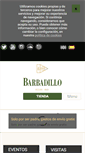 Mobile Screenshot of barbadillo.com