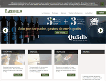 Tablet Screenshot of barbadillo.com